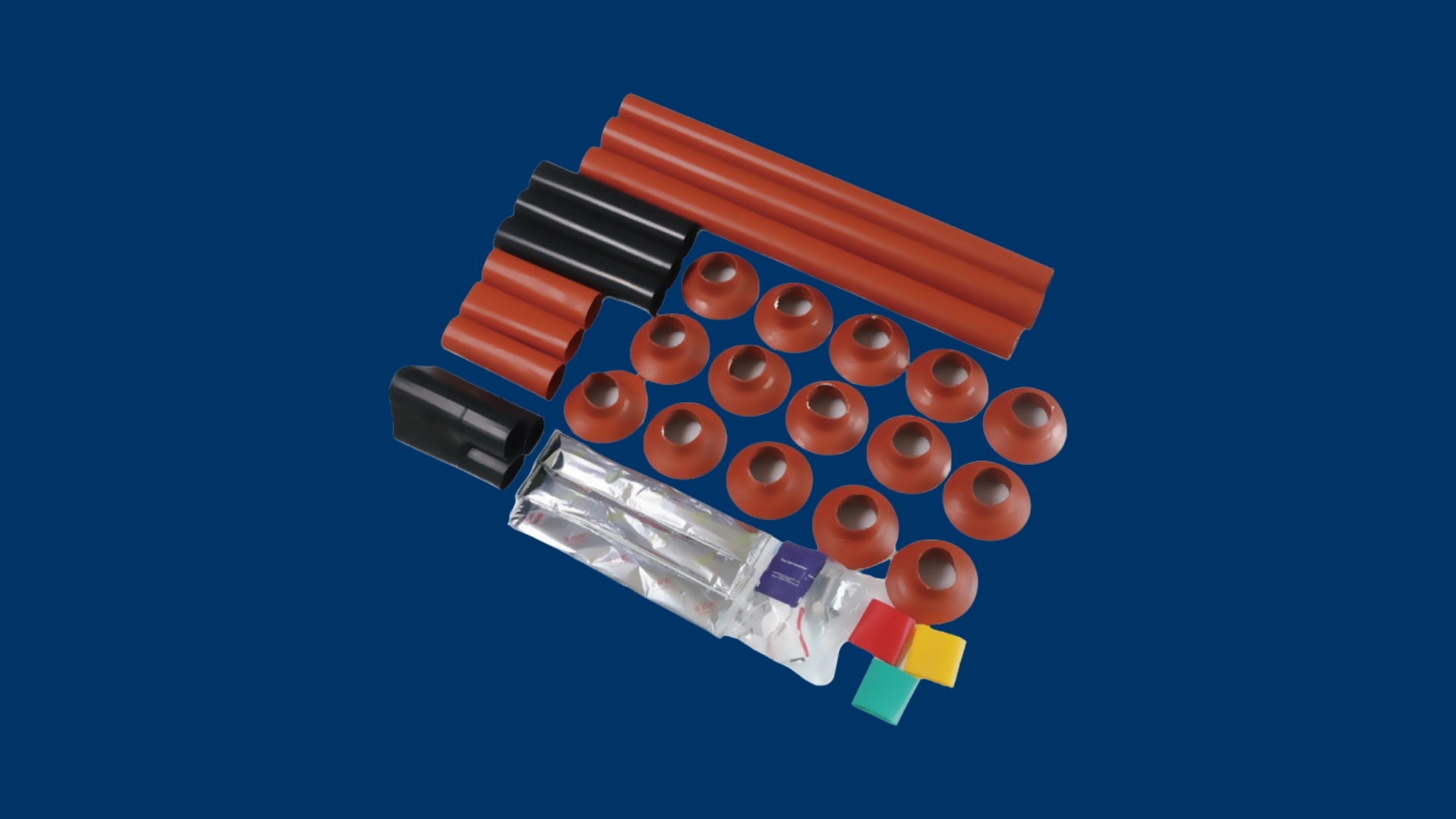 Main image of the 26/35kV Three-Core Heat Shrink Cable Accessory